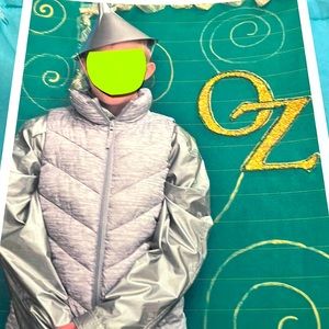 Tin Man Costume 3 pieces